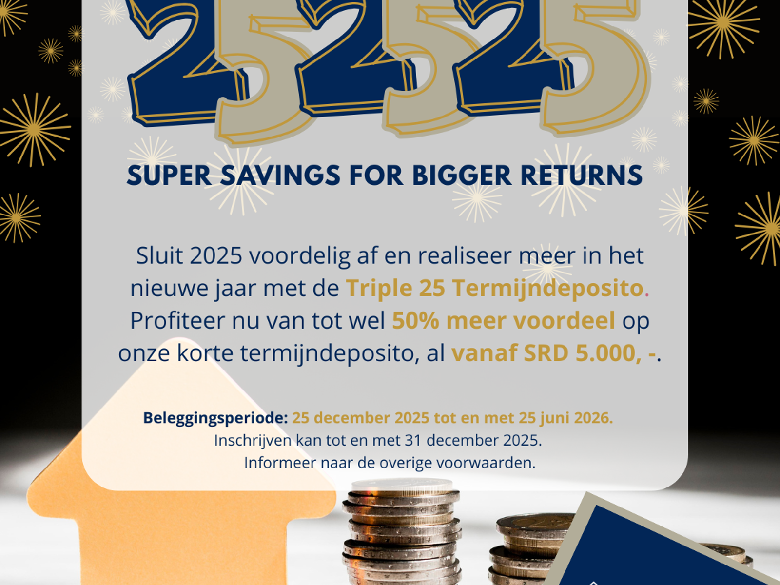 Triple 25 Termijndeposito