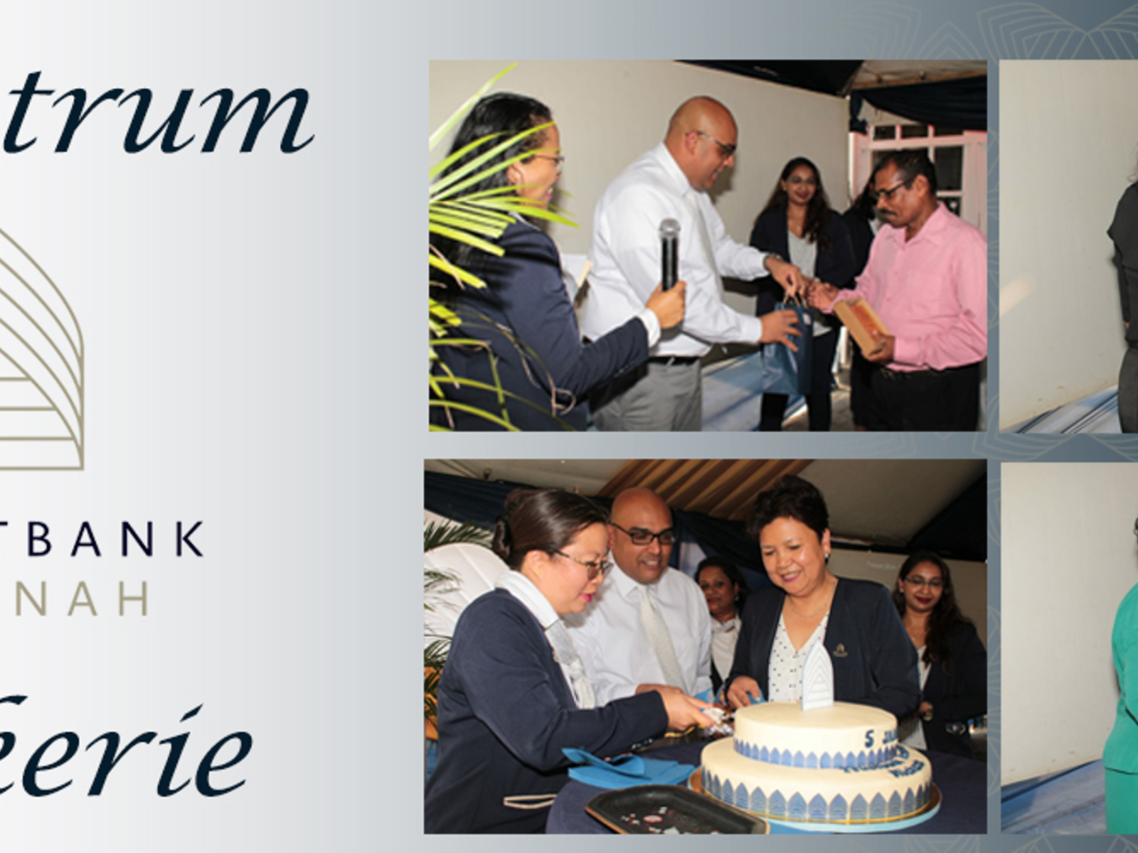 1e Lustrum viering Trustbank Amanah in Nickerie
